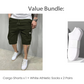 🩳 Leichte Cargoshorts – Atmungsaktives Material, knielang. Sichere Taschen für Handy und Schlüssel. Bequem den ganzen Tag. ✅☀️
