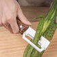 🍴 LIMITIERT: 1 + 1 GRATIS ! 🥒 Multifunktionaler Schäler – Hochwertige Klinge, Holgriff & Flaschenöffner ✨