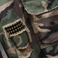 🔥Solange der Vorrat reicht 50% Rabatt!🎉Men's Studded Camo Cargo ShortsCargoshorts für Herren mit Nieten und Camouflage-Muster