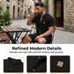👔 50% RABATT! 🌞 Modernes Stehkragen-Hemd – Atmungsaktives Herren Kurzarmhemd im Relaxed Fit Für Einen Lässigen & Stilvollen Look 👕