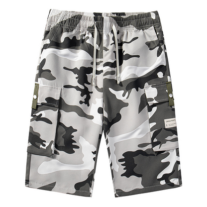 🩳 50% RABATT! 🌿 Herren Cargo-Shorts im Camouflage-Look mit Kordelzug – Leicht, Strapazierfähig & Perfekt Für Outdoor-Aktivitäten & Den Alltag 🏕️