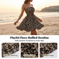👗 50% RABATT! ✨ Kleid mit geschnürter Vorderseite & Spaghettiträgern – Verspielt & feminin – Perfekt für Sommer, Date oder Strand – luftiger Look mit romantischem Touch 🌸🌿