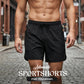 🔥🔥50% Rabatt🩳Ademende sportshorts met ritszakken🌊Angenehm kühl und atmungsaktiv – 5 Stück für nur 49,99 Euro!💪