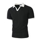 👕 50% RABATT! 🔥 Herren Kurzarm Strickshirt – Bequemer Schnitt, Klassisches Design & Perfekt Für Den Alltag 🏠