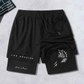 🩳 50% RABATT! 🏃 Herren 2-in-1 Sport-Shorts – Integrierte Kompressionshose, Atmungsaktiv & Ideal Für Training, Laufen & Fitness 💪
