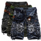Herren Multi-Pocket Cargo-Shorts