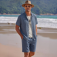 🧵🌞 50% RABATT! Leichtes Herren-Freizeit-Set – Lässig, sommerlich & perfekt für warme Tage 🏖️