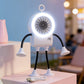 🍃HEISSER VERKAUF 50% RABATT🎁Flexibler Roboter-Tischventilator mit LED-Licht🤖