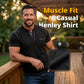 Lässiges Kurzarm-T-Shirt für Herren