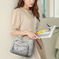 👜 LIMITED-TIME 50% RABATT! ✨ Damen Umhängetasche – PU-Leder, Mehrere Taschen, Verstellbarer Riemen 🌸