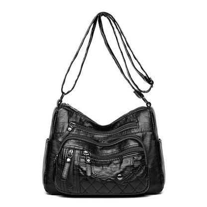 👜 LIMITED-TIME 50% RABATT! ✨ Damen Umhängetasche – PU-Leder, Mehrere Taschen, Verstellbarer Riemen 🌸