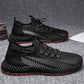 Atmungsaktive Herren-Schuhe mit Lochmuster