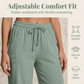 🌿 LIMITIERTES ANGEBOT 50% RABATT! ✨ Damen Hose aus Leinen-Baumwolle – Leicht, Falten, Gummibund 👒