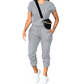 Damen Komfort-Trainingsanzug mit Taschen