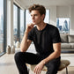 Herren Classic T-Shirt mit Rundhalsausschnitt – bequem, atmungsaktiv & vielseitig