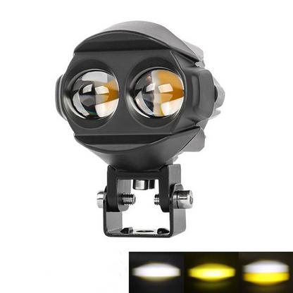 ✨🔥Zweifarbiger LED-Scheinwerfer für Motorräder