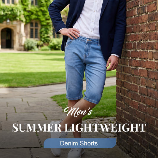 🔥 Sommer-Favorit 50% Rabatt | Leichte Herren-Jeansshorts