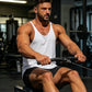 💪 NUR FÜR KURZE ZEIT 50% RABATT! ✨ Herren Stringer Tank Top – Gym, Atmungsaktiv, Baumwollmischung ✨