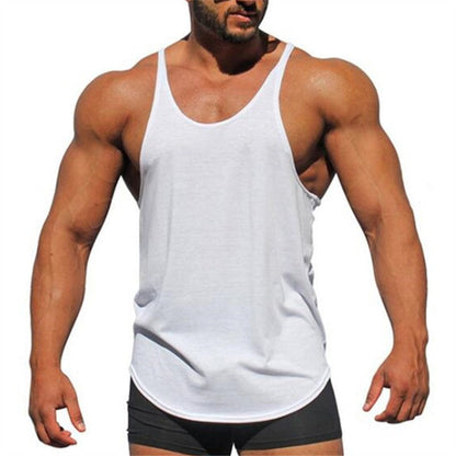 💪 NUR FÜR KURZE ZEIT 50% RABATT! ✨ Herren Stringer Tank Top – Gym, Atmungsaktiv, Baumwollmischung ✨