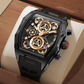 Herren Tonneau Quarzuhr