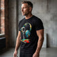 🎧 50% RABATT! Herren T-Shirt mit buntem Kopfhörer-Print – Einzigartig & lässig für Musikliebhaber!