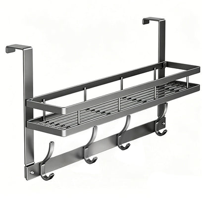 🚪 50% RABATT! 🧺 Über-Tür-Haken mit Aufbewahrungskorb – Platzsparend, stabil & leicht montiert – Ideal für Handtücher, Accessoires & Küchenutensilien 🏠