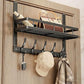 🚪 50% RABATT! 🧺 Über-Tür-Haken mit Aufbewahrungskorb – Platzsparend, stabil & leicht montiert – Ideal für Handtücher, Accessoires & Küchenutensilien 🏠