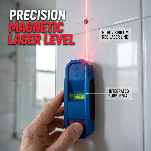 3-in-1 Magnetische Laser-Wasserwaage & Leitungssucher