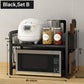 🧰 50% RABATT! 🍳 Erweiterbares Mikrowellenregal – Verstellbar, 75 kg Tragkraft & mit Haken – Ideal für Küche, Speisekammer & Werkstatt 🏠