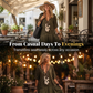 Bohemian gestuftes Maxikleid mit Leopardenmuster