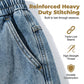 🩳 Nur für kurze Zeit: 50 % Rabatt! ✨ Lässige Herren-Jeansshorts – Cargotaschen, Kordelzug, angesagter Streetstyle 🏙️