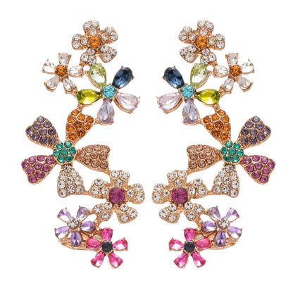 🌸 JETZT 50 % RABATT! 🌸 Bunte florale Ohrhänger für Damen