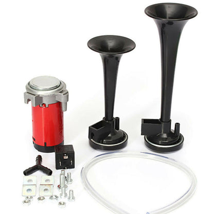 Universal-Luftdruckhorn-Set für zwei Trompeten