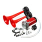 Universal-Luftdruckhorn-Set für zwei Trompeten