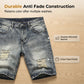 Vintage Destroyed Denim-Shorts