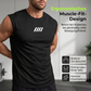 🏋️ Atmungsaktives Mesh-Tanktop für Herren – ärmelloses Muskelshirt mit 360°-Bewegungsfreiheit – ideal für Fitness, Sport & Alltag