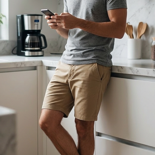 Herren Vielseitige Freizeitshorts