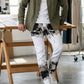 Herren Trendy Camouflage Slim Jeans