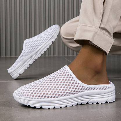 👟 50% Rabatt: Atmungsaktive Mesh-Slipper | Bequem & leicht für Haus, Garten & Sommer ☀️
