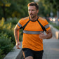 🛡️ 50% Rabatt: Herren Warnschutz T-Shirt | Reflexstreifen & atmungsaktiv für Arbeit & Outdoor