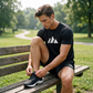 👕 50% RABATT! 🎉 Herren Kurzarm-T-Shirt & Shorts-Set mit Kordelzug – Bequem & atmungsaktiv – Ideal für Sommer, Freizeit oder Sport – lässiger 2-in-1 Look 🩳☀️✨
