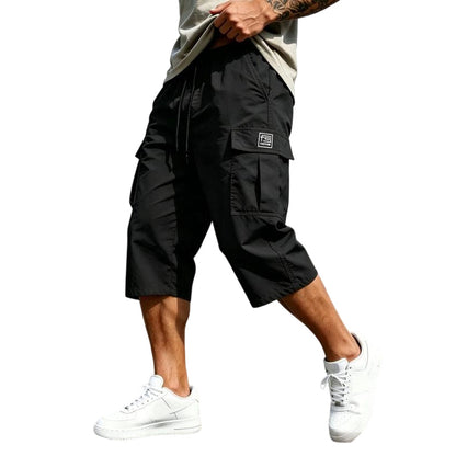 👖🌿 50% RABATT! Herren Casual Caprihose mit Kordelzugbund – Leicht, atmungsaktiv & perfekt für Sommer, Freizeit & Stadt ✨