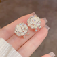 🌸💎 50% RABATT! Elegante Funkelnde Blumen-Ohrstecker – Zirkonia-Besatz, nickelfrei & zeitlos – Perfekt für Hochzeit, Abend & Alltag ✨