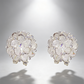 🌸💎 50% RABATT! Elegante Funkelnde Blumen-Ohrstecker – Zirkonia-Besatz, nickelfrei & zeitlos – Perfekt für Hochzeit, Abend & Alltag ✨