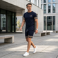 📢📢50% RABATT !! ⏰Herren Sommer 2-teiliges T-Shirt und Shorts Casual Set
