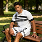 👕 50% RABATT! ☀️ Herren Sommer 2-teiliges Sport-Set – Atmungsaktiv & leicht – Ideal für Gym, Laufen oder Alltag – bequem & vielseitig 🩳💪✨