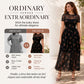 🔥50% RABATT🔥 Damen Mesh Blumen Maxi-Kleid | Elegant & Feminin 🌸