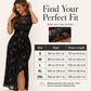 🔥50% RABATT🔥 Damen Mesh Blumen Maxi-Kleid | Elegant & Feminin 🌸