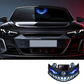 🔥 50% RABATT! 😈 Solar LED Auto-Warnlicht „Teufelssauge“ ✨ Vibrationssensor, USB- & Solar-Aufladung, Universell für PKW & LKW