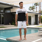 🛍️ 50 % Rabatt – 2-teiliges Freizeit-Set für Herren – Kurzarm-T-Shirt & Shorts mit Kordelzug, atmungsaktiv & bequem für den Alltag 👕